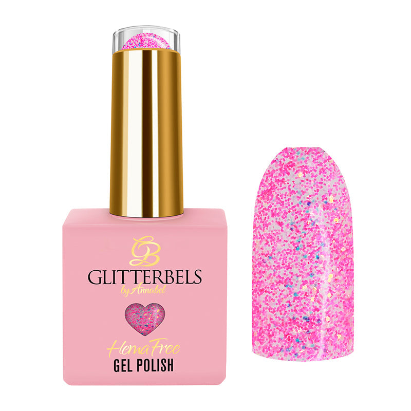 Glitterbels Hema Free Gel Polish 8ml Pink Fizz