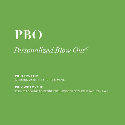KERATIN COMPLEX Personalized Blow Out PBO System Kit