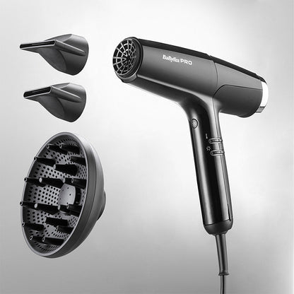 BaByliss PRO Falco High Speed Dryer Black/Silver
