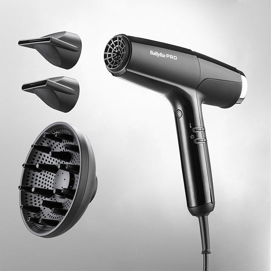 BaByliss PRO Falco High Speed Dryer Black/Silver