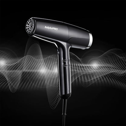 BaByliss PRO Falco High Speed Dryer Black/Silver
