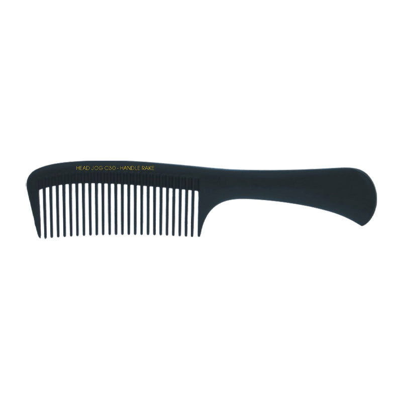 Head Jog C30 Carbon Handle Rake Comb