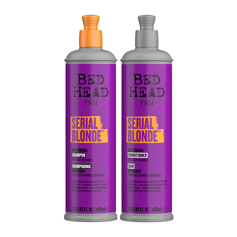 TIGI Bed Head Serial Blonde Shampoo & Conditioner 400ml