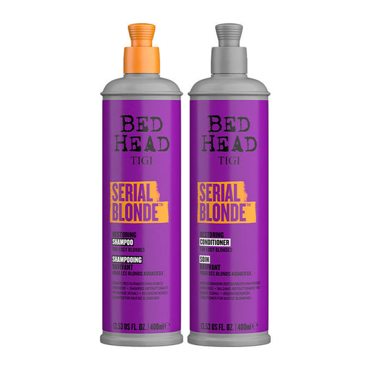 TIGI Bed Head Serial Blonde Shampoo & Conditioner 400ml