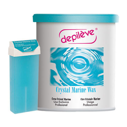 Depileve Crystal Marine Strip Wax 800ml