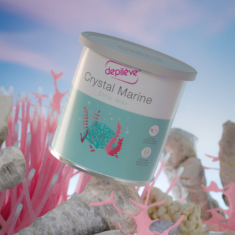Depileve Crystal Marine Strip Wax 800ml