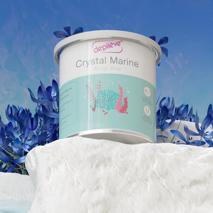 Depileve Crystal Marine Strip Wax 800ml