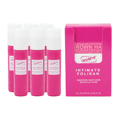 Depileve Intimate Folisan Roll On 6 x 10ml