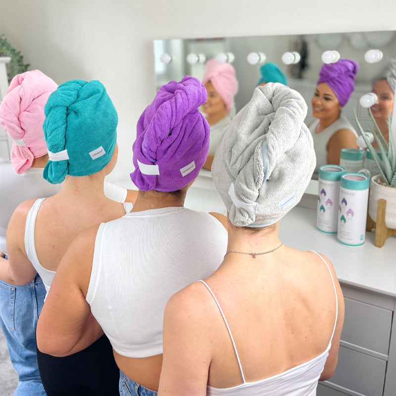 Hair Made Easi Dove Grey XL Luxury Hair Wrap