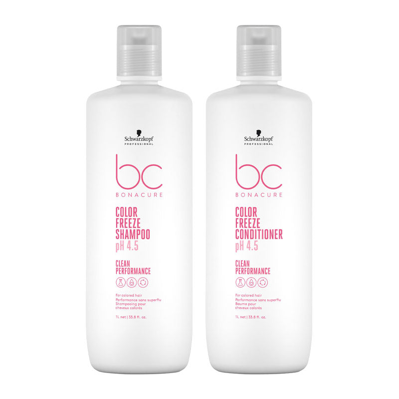 Bonacure Color Freeze Shampoo & Conditioner 1000ml by Schwarzkopf