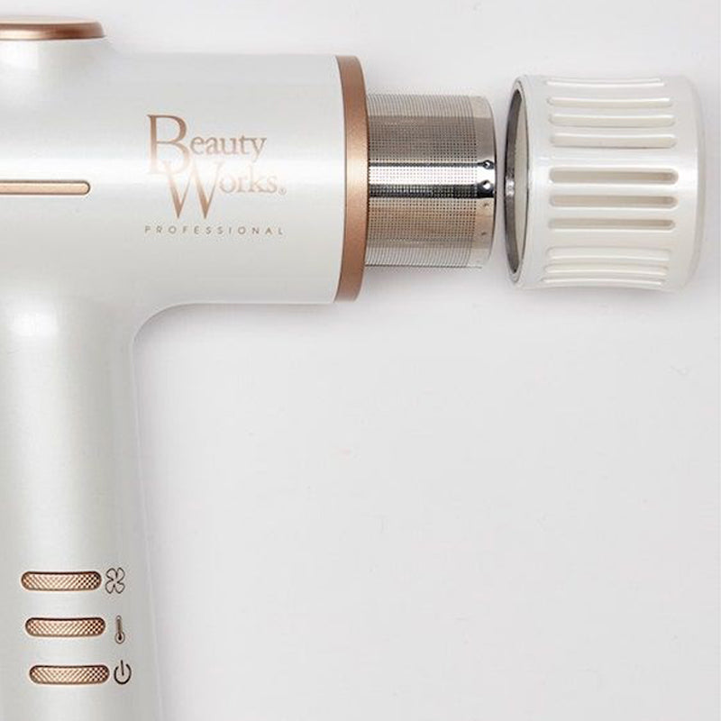 Beauty Works Aeris Lightweight Digital Dryer White