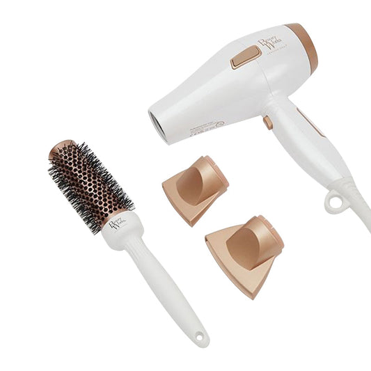 Beauty Works Hair Dryer with Brush