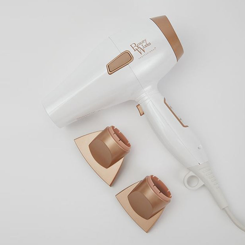 Beauty Works Hair Dryer with Brush