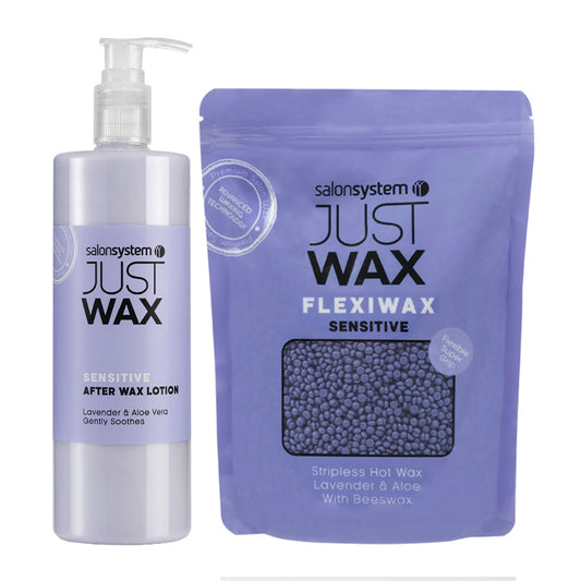 Just Wax Sensitive Wax and Lotion