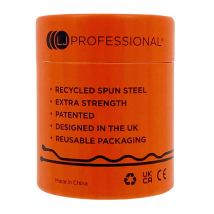 LJ Professional 2" Waved Kirbigrip Brown (500pcs)