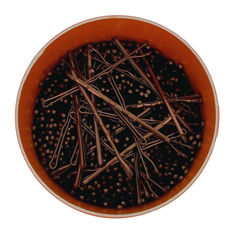 LJ Professional 2" Waved Kirbigrip Brown (500pcs)