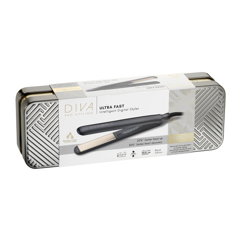 Diva Ultra Fast Intelligent Digital Styler Black