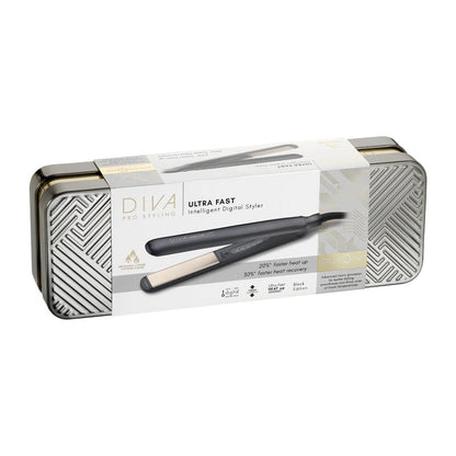 Diva Ultra Fast Intelligent Digital Styler Black
