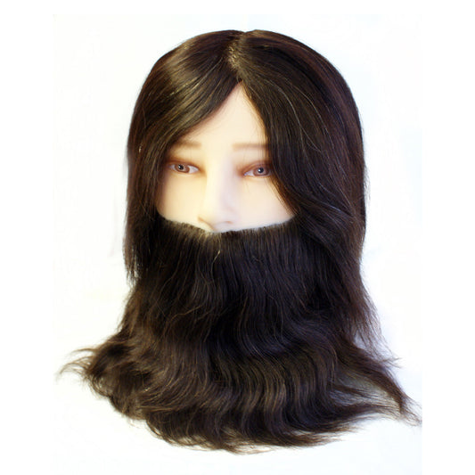 Hair Tools Gents Training Head with Beard