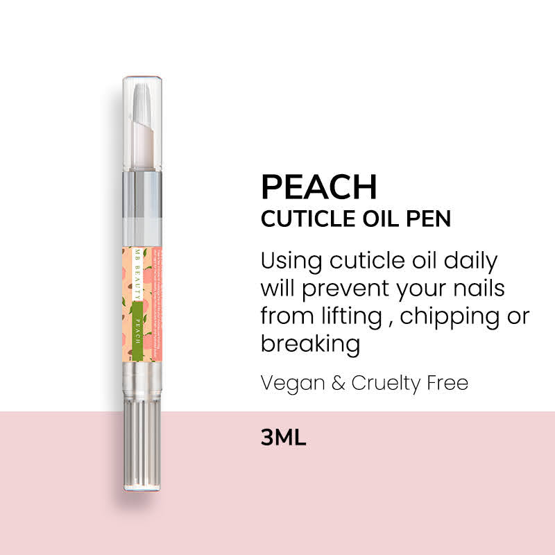 Hydrated Nails Peach Cuticle Oil Pen 3ml