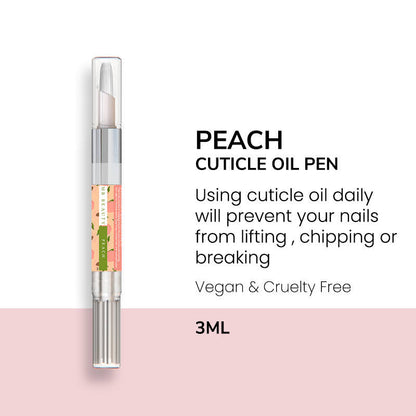 Hydrated Nails Peach Cuticle Oil Pen 3ml