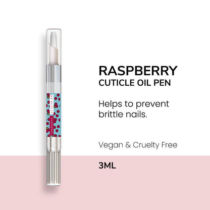 Hydrated Nails Raspberry Cuticle Oil Pen 3ml