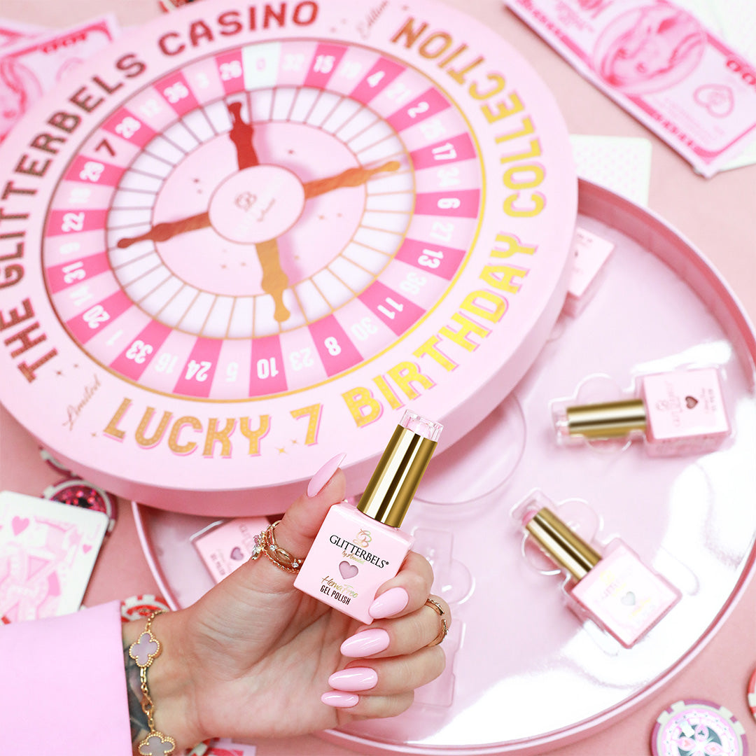 Glitterbels Hema Free Gel Polish The Lucky 7 Birthday Collection