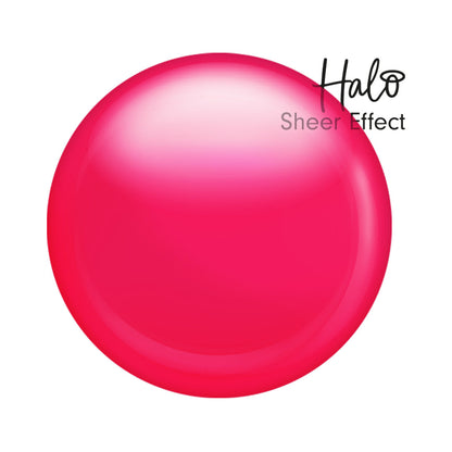Halo Hema Free Gel Polish Neon Pink 8ml Stained Glass Collection