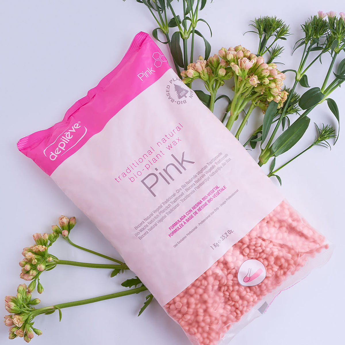 Depileve Biowax 1k Pink Traditional Wax Beads