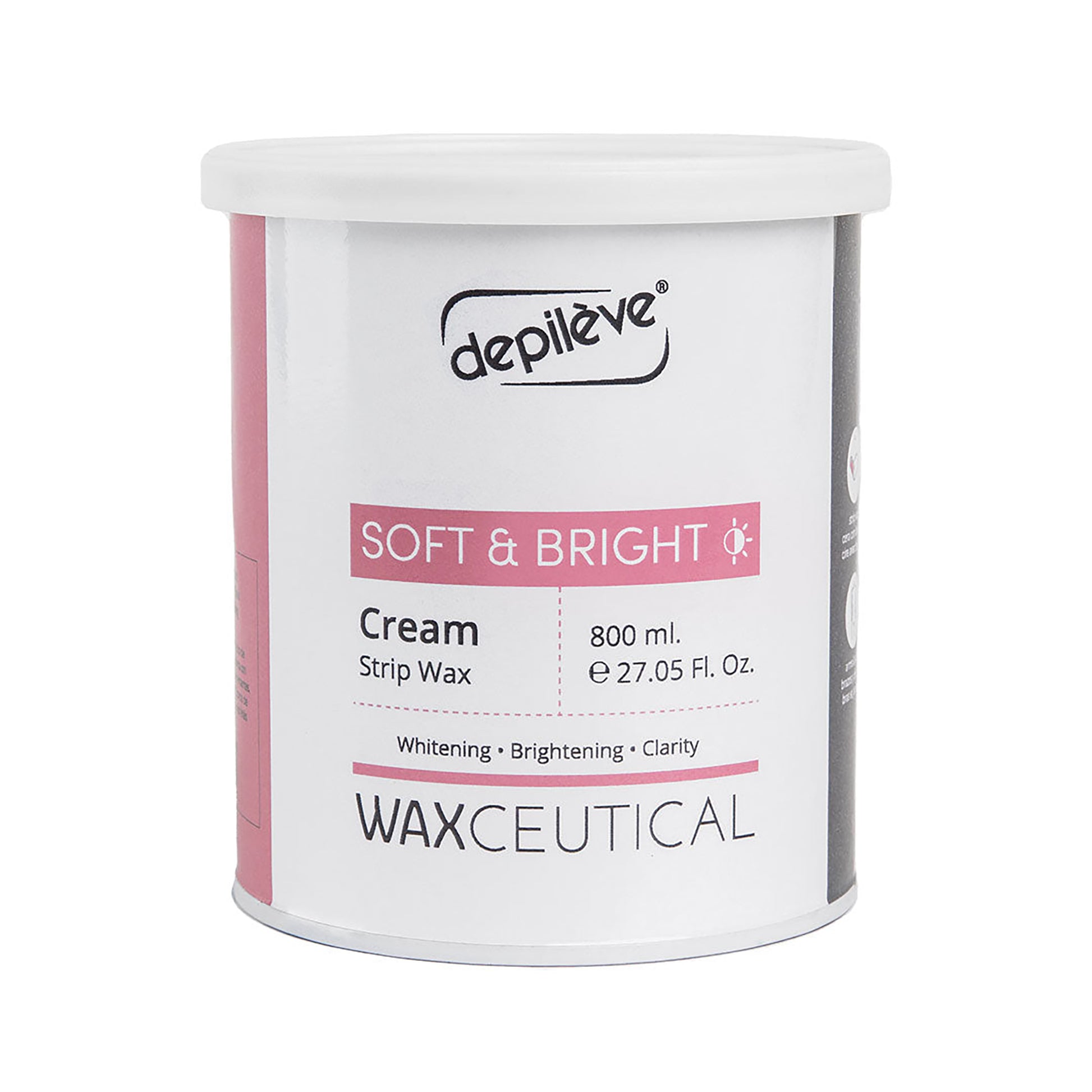 Depileve Soft & Bright Cream Strip Wax 800g