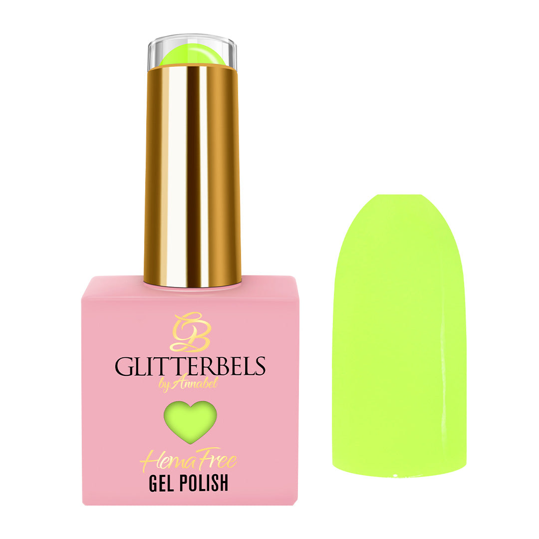 Glitterbels Hema Free Gel Polish 8ml Chat Up Lime