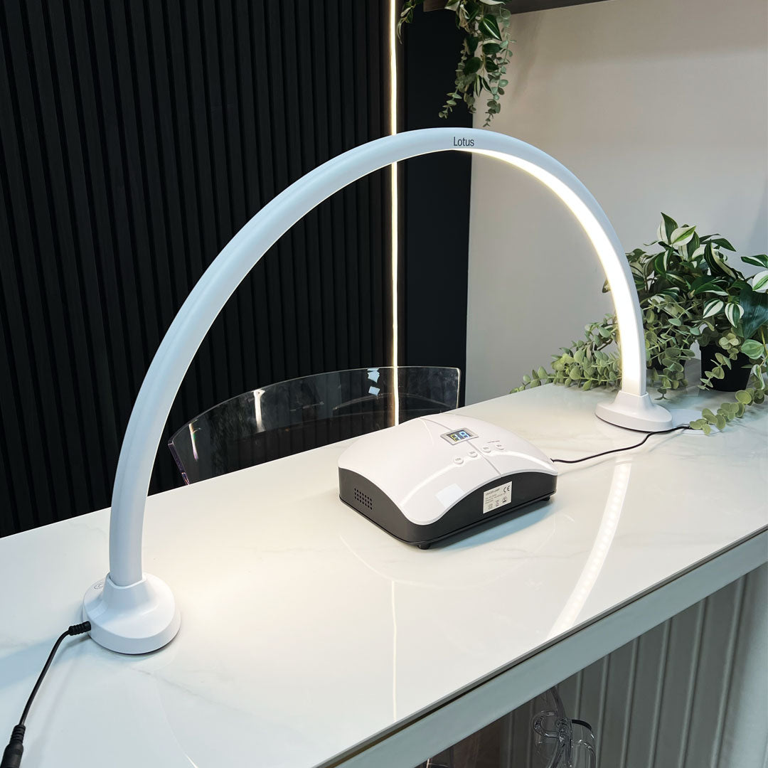 Lotus 36W LED/UV Nail Lamp White
