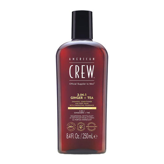American Crew 3-in-1 Energizing Ginger + Tea 250ml