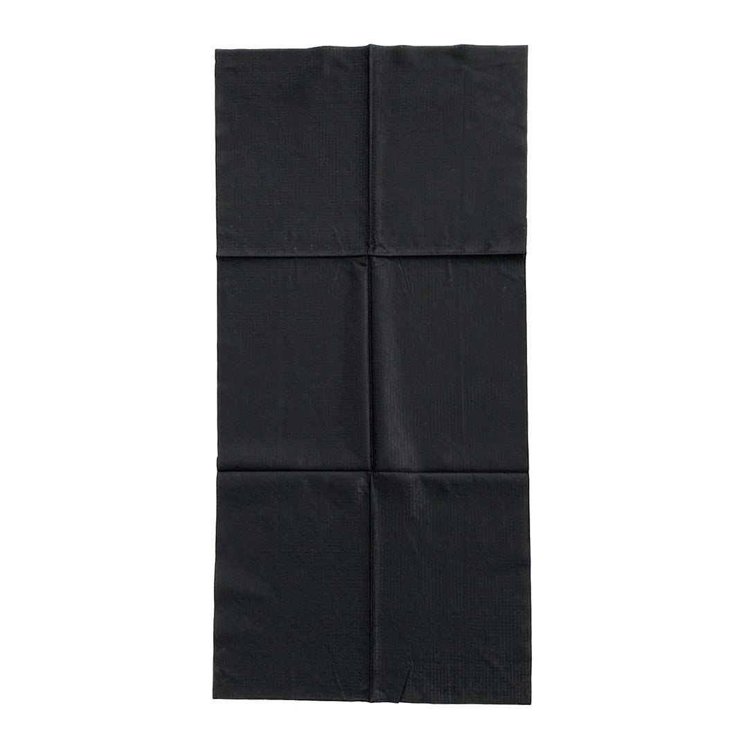 Ecodri Waffle Disposable Towels Black Pack of 50