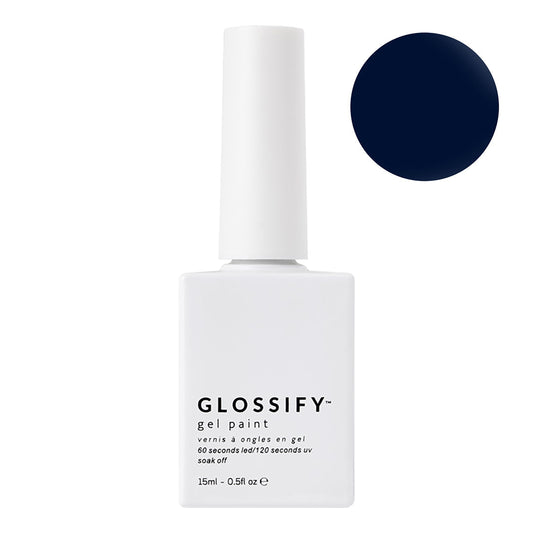 Glossify Midnight 15ml Hema Free Gel Polish