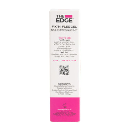 The Edge Fix 'N' Flex Natural Nude 15ml