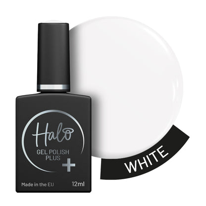Halo Hema Free Gel Polish Plus White 12ml