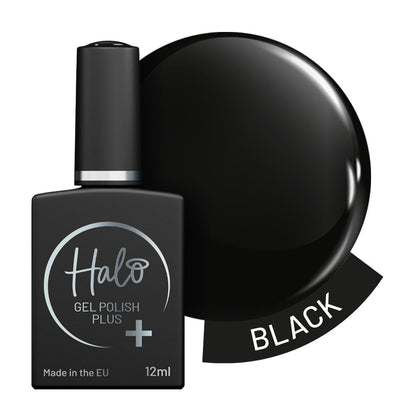 Halo Hema Free Gel Polish Plus Black 12ml