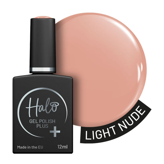 Halo Hema Free Gel Polish Plus Light Nude 12ml