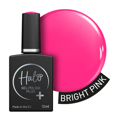 Halo Hema Free Gel Polish Plus Bright Pink 12ml