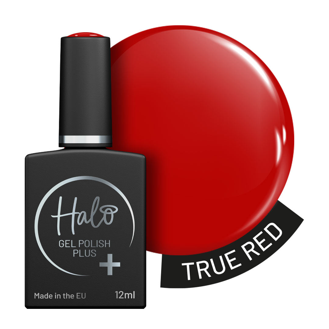 Halo Hema Free Gel Polish Plus True Red 12ml