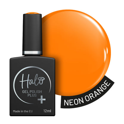 Halo Hema Free Gel Polish Plus Neon Orange 12ml