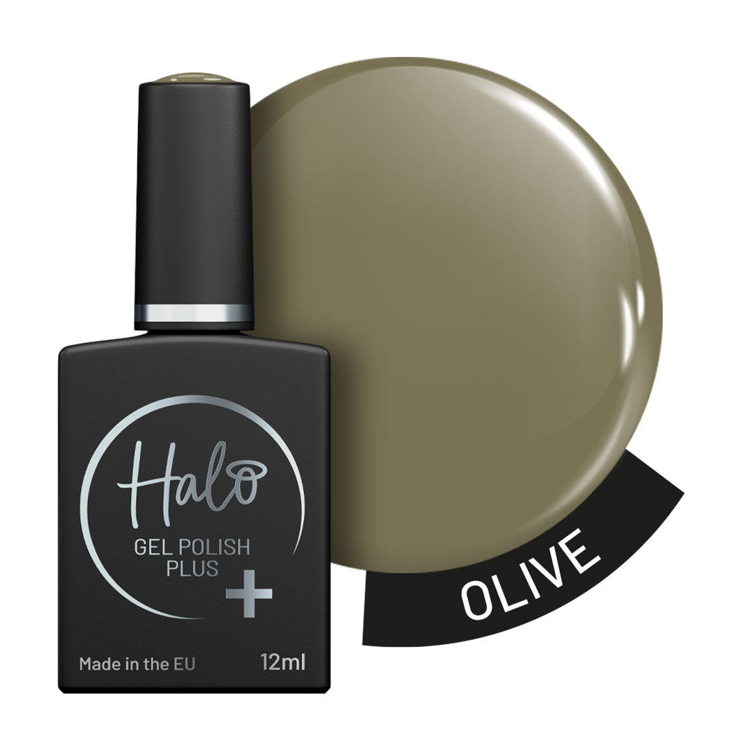 Halo Hema Free Gel Polish Plus Olive 12ml