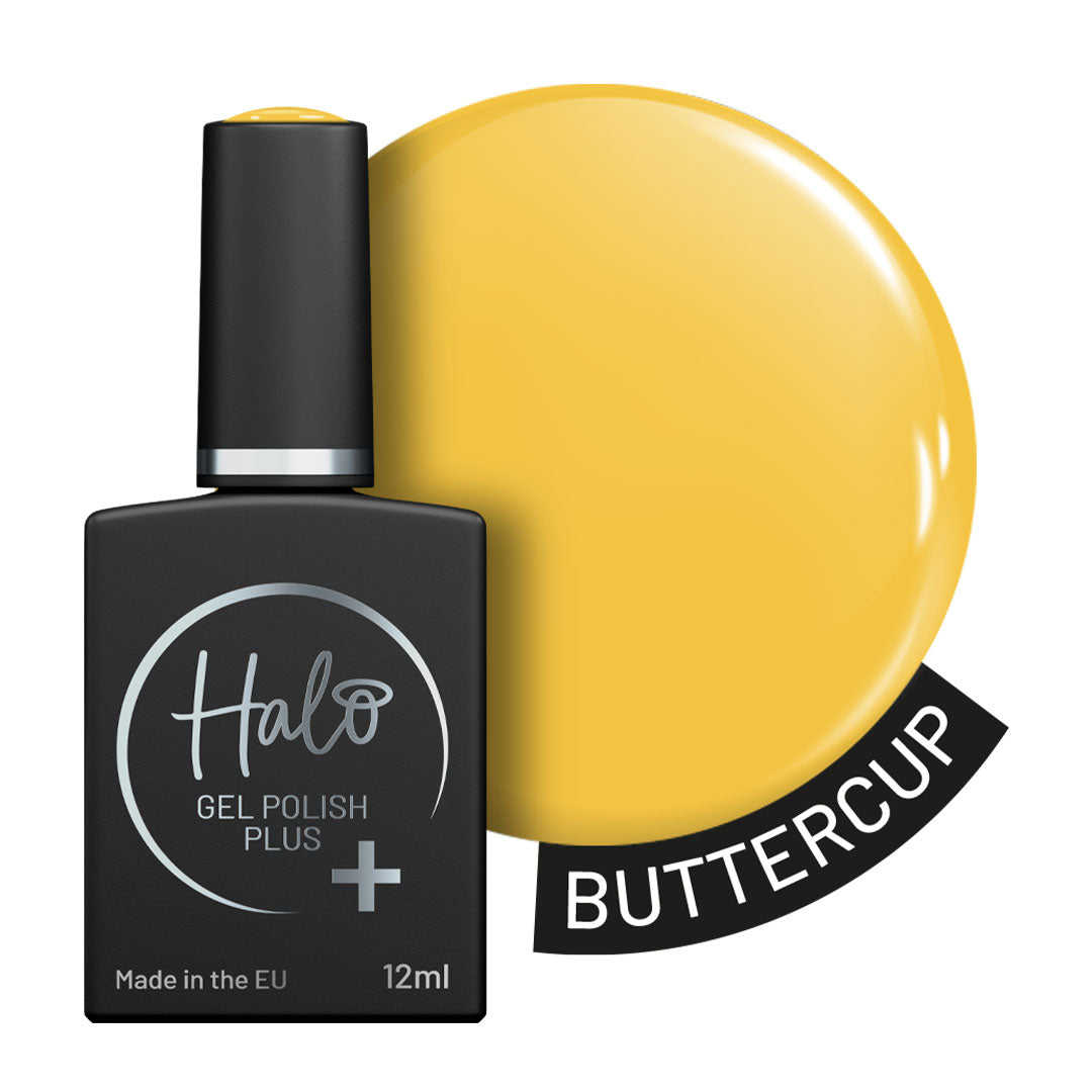 Halo Hema Free Gel Polish Plus Buttercup 12ml
