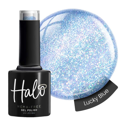 Halo Hema Free Gel Polish Lucky Blue 8ml Married in Vegas Collection