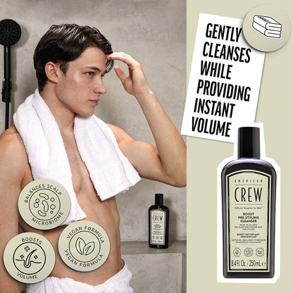 American Crew Boost Pre-Styling Cleanser 250ml