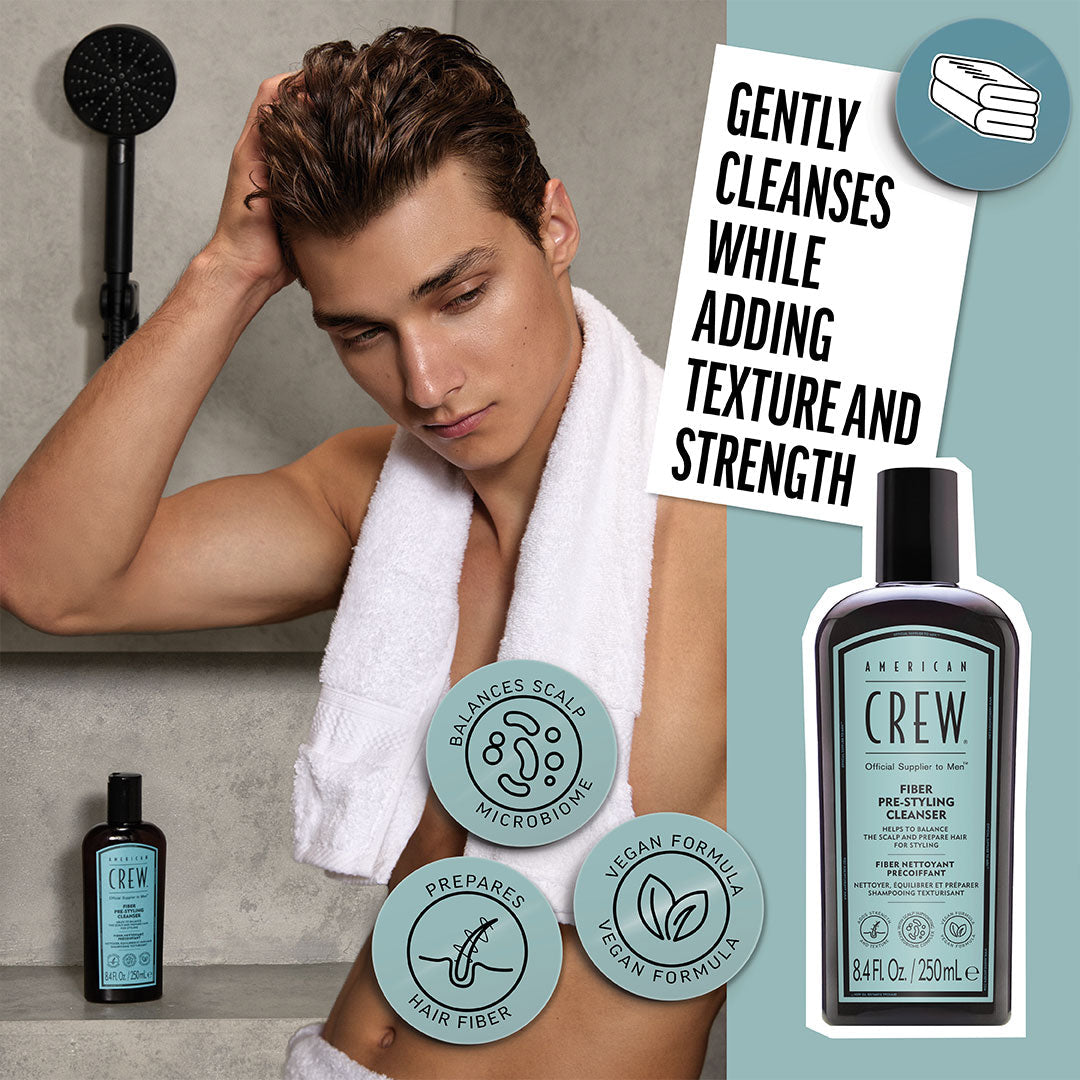 American Crew Fiber Pre-Styling Cleanser 250ml