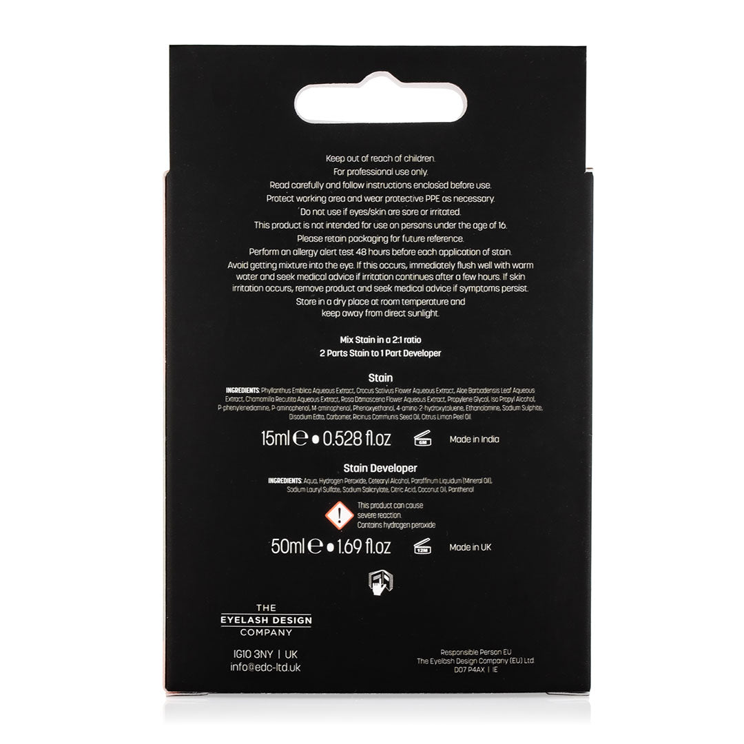 Hi Brow Stain Professional Tinting Kit Brown Black