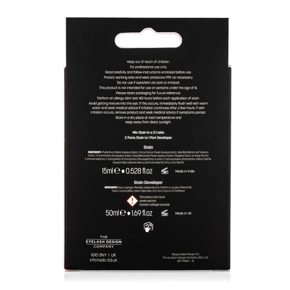 Hi Brow Stain Professional Tinting Kit Brown Black