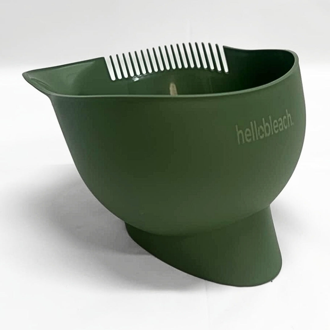 Hello Bleach Deep Tint Bowl With Teeth Forest